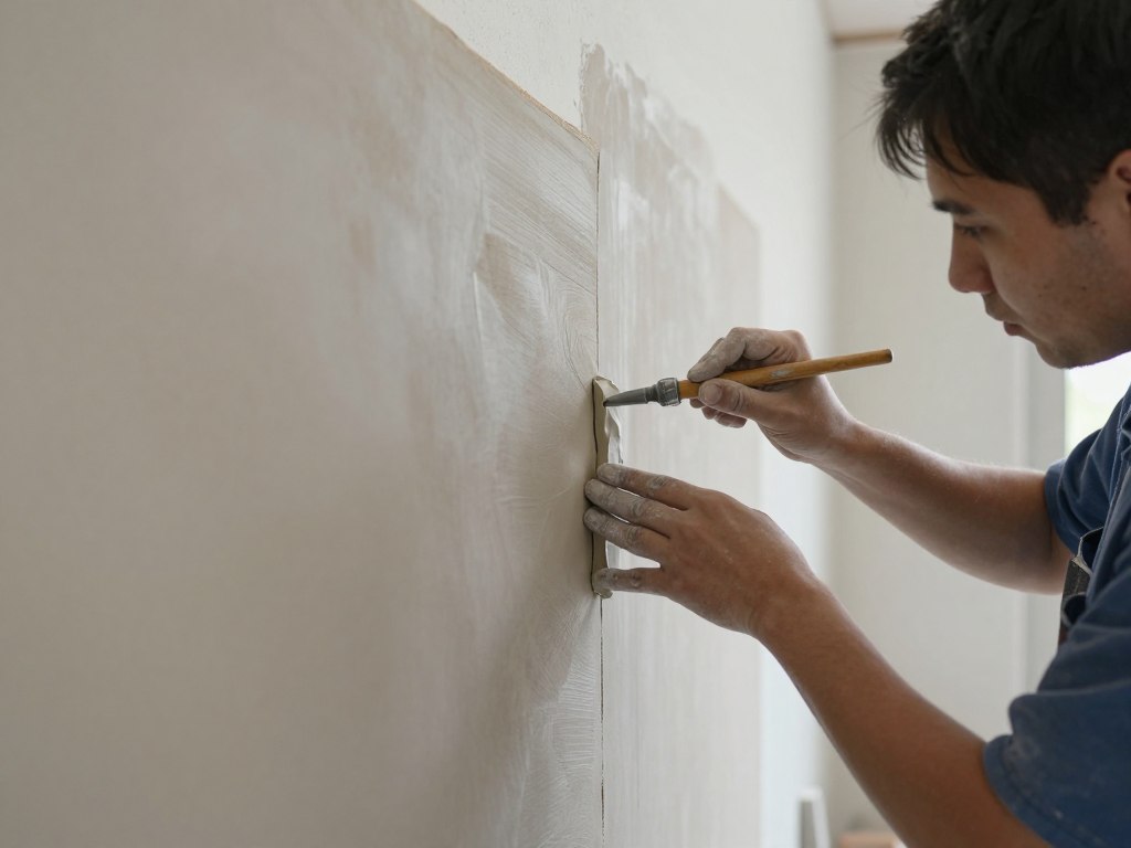 معالجة الفواصل والتشطيبات