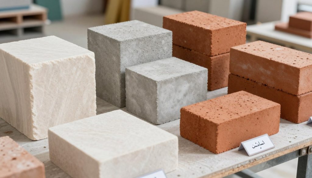 مقارنة بين أنواع الطابوق المختلفة