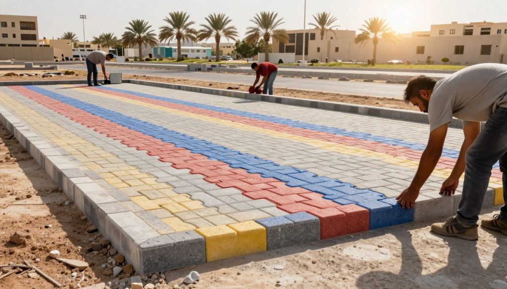 تركيب كربستون وانترلوك في الكويت تركيب كربستون وانترلوك في الكويت