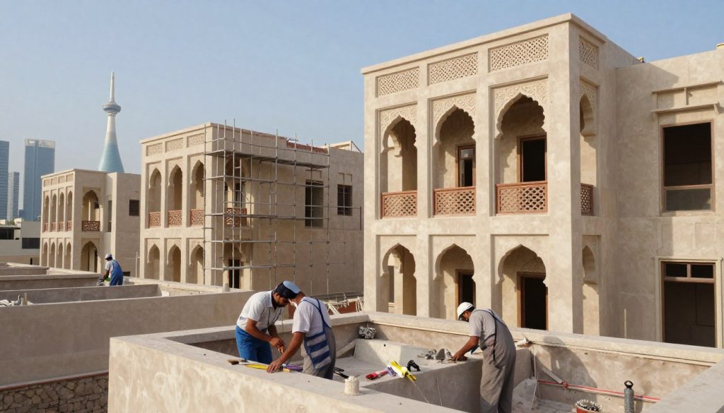 ترميم مباني الكويت | ترميم منازل الكويت | ترميم فلل الكويت | مقاول ترميم الكويت